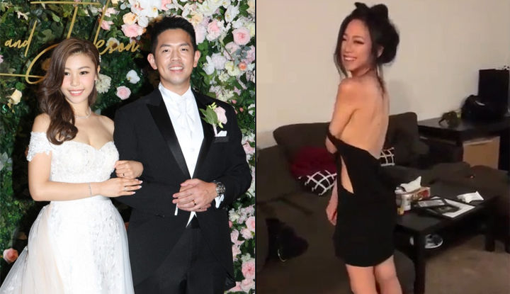 以后吃不到怎么办啊？才新婚就流出！疑似薛家燕媳妇淫片外流「大哈屌^^」