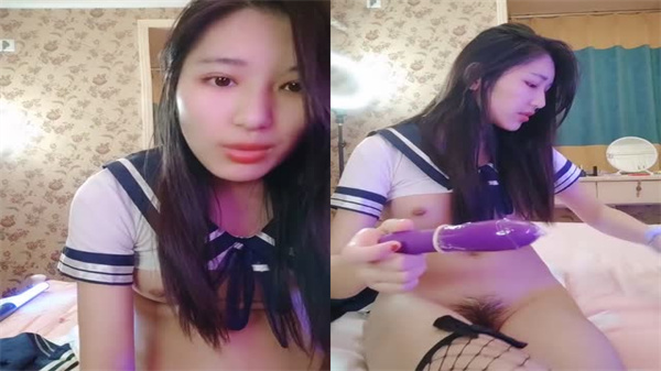 极品美少女饥渴难耐!道具自慰全过程淫荡表情实录