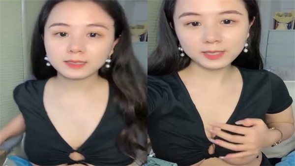 肉感丰臀巨乳欲女，淫声撩人互动挑逗，玩奶掰穴道具自慰高潮